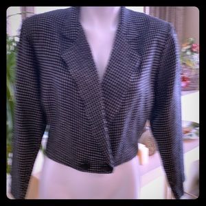 Vintage “80’s” ❤️ Magique Crop Jacket Large